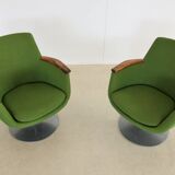 vintage swivel amchairs Hong Stole Fabrik
