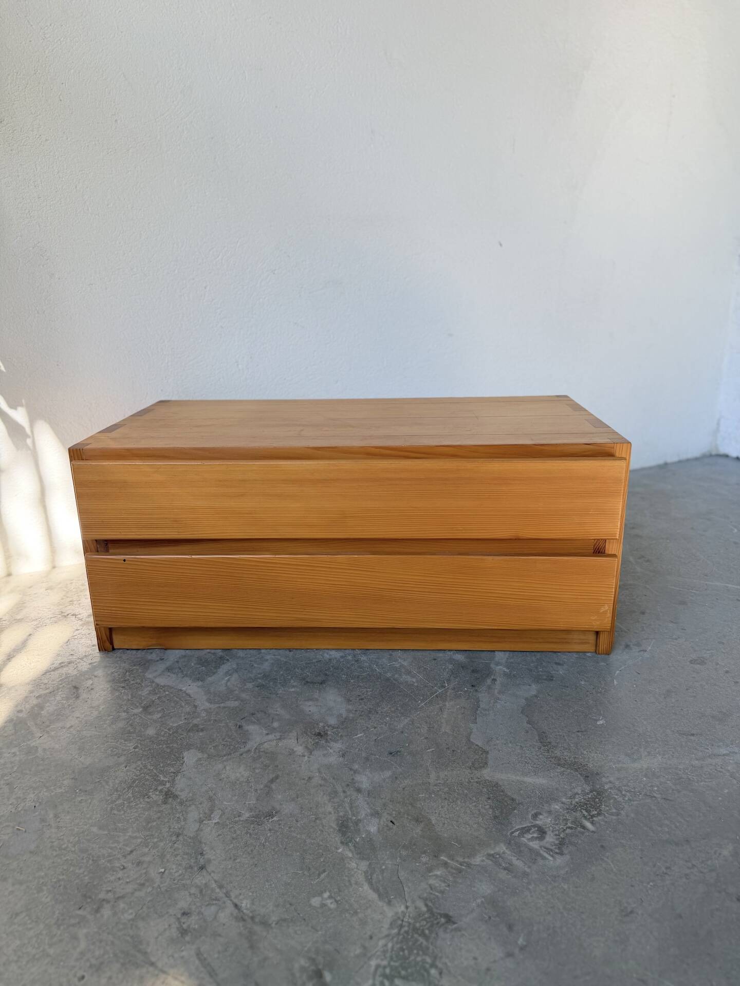Bedside cabinet pine Maison Regain
