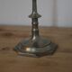 Antique silver-plated candlestick – vintage tall candle holder H25 cm