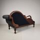 Carved Swan Chaise Longue, 20th Century