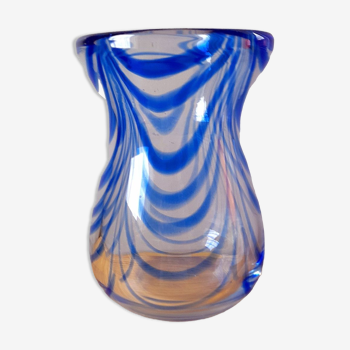 Vase en cristal 70s