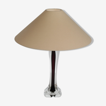 1960s table lamp by Paul Kedelv for Flygsfors, Sweden