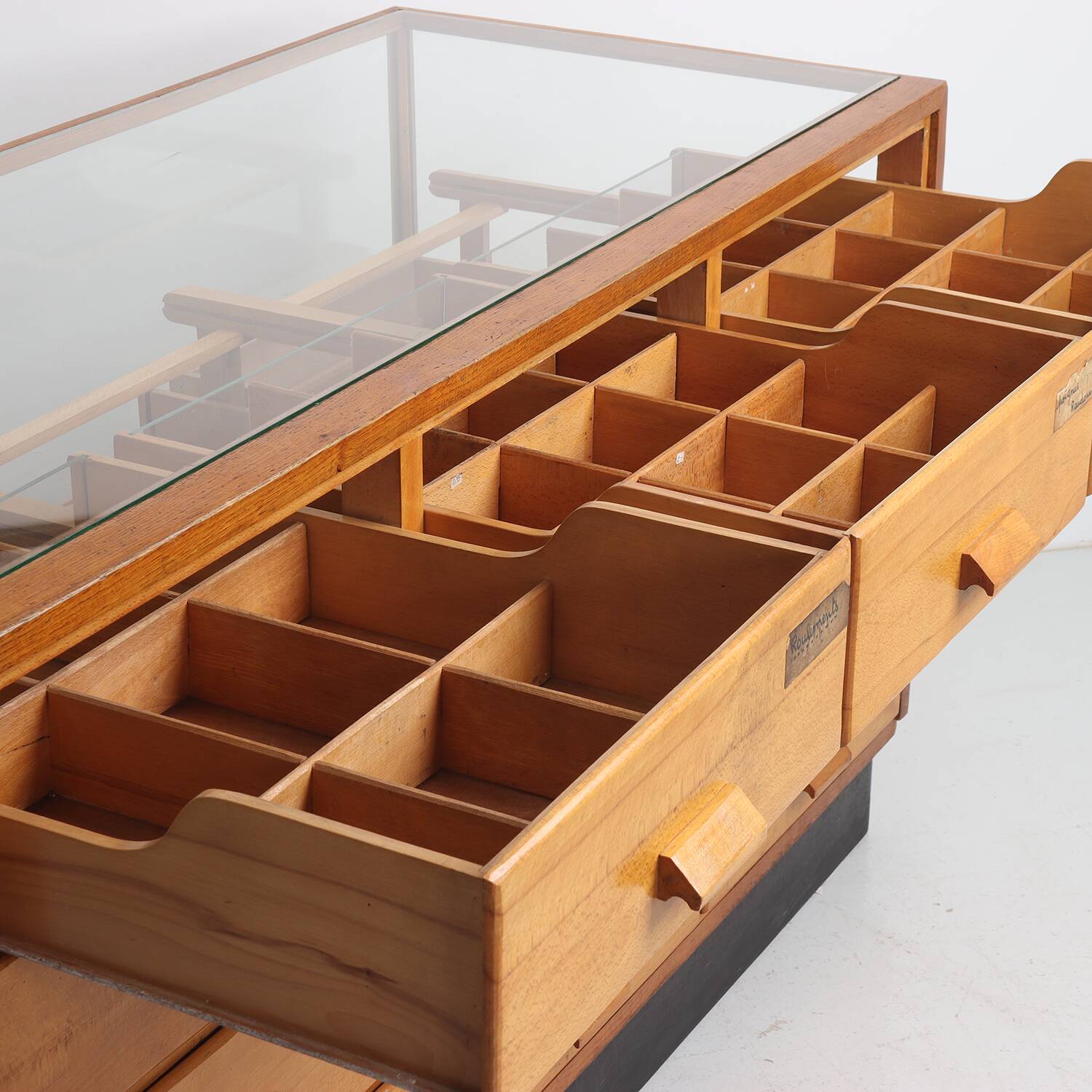 Trade furniture - vintage display case