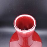 Oxblood red bottle vase China Early 20th century height 34 cm