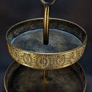 Decorative service support "Shabby Chic" with 2 levels