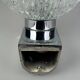 60s 70s wall lamp ball lamp metal chrome & glass space age design