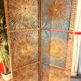Wicker screen 1950s
