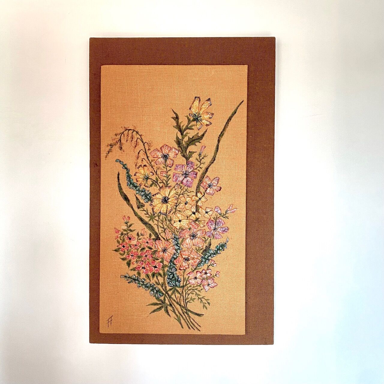 Thérèse Hémery - Painting with diamond glass - Bouquet