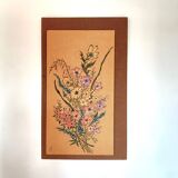 Thérèse Hémery - Painting with diamond glass - Bouquet