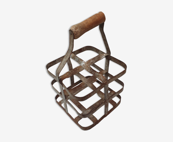 Casier à bouteilles métal 1940/50