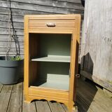 Vintage oak jam cabinet