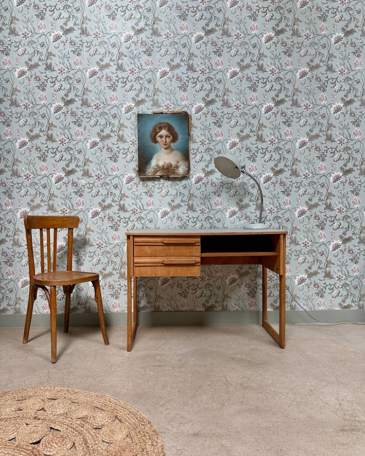 Oak desk from the 70s (renovated)