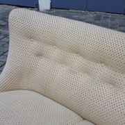 Sofa sofa and 2 armchairs chauffeurs flesh years Wing 50 vintage