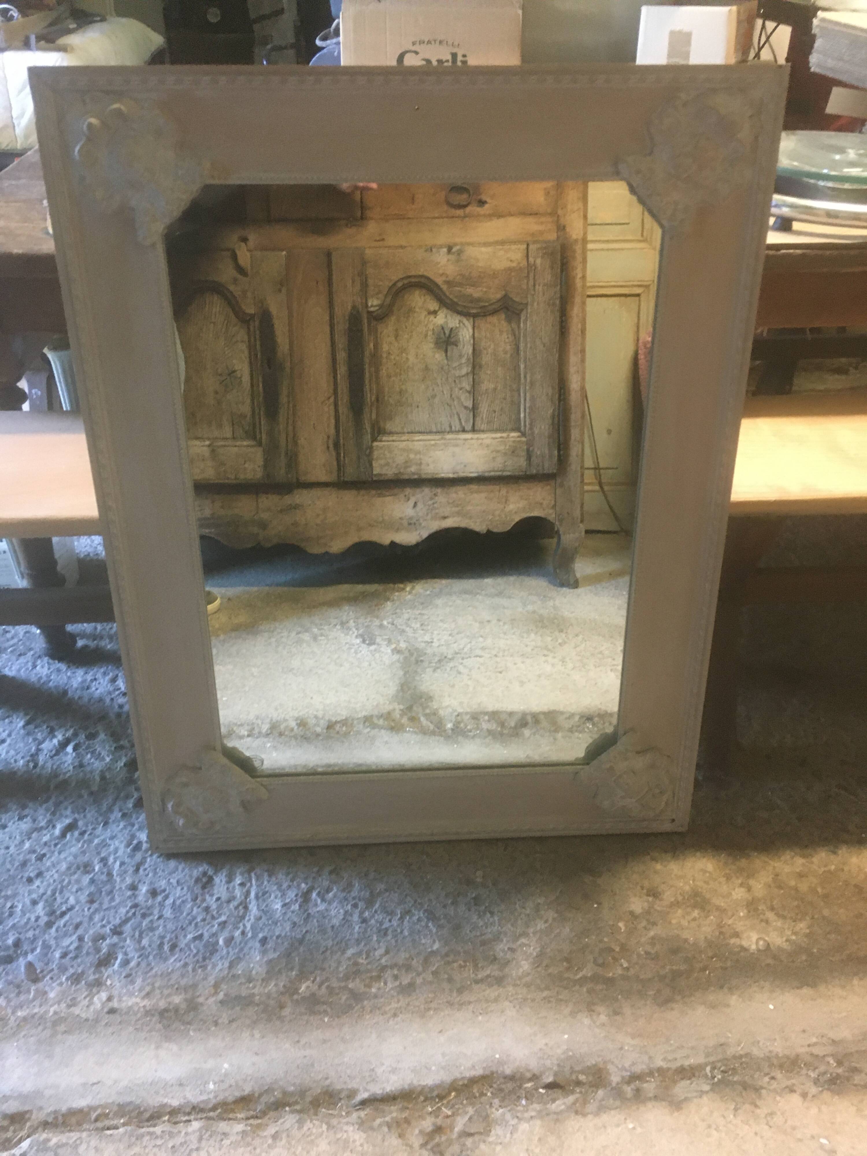 Wooden mirror 89x70