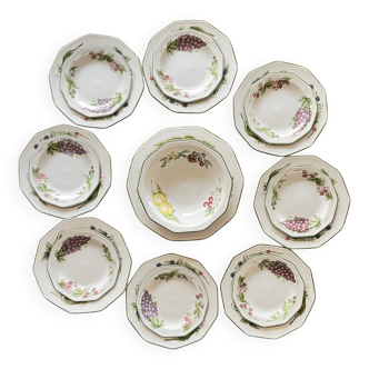 English tableware service