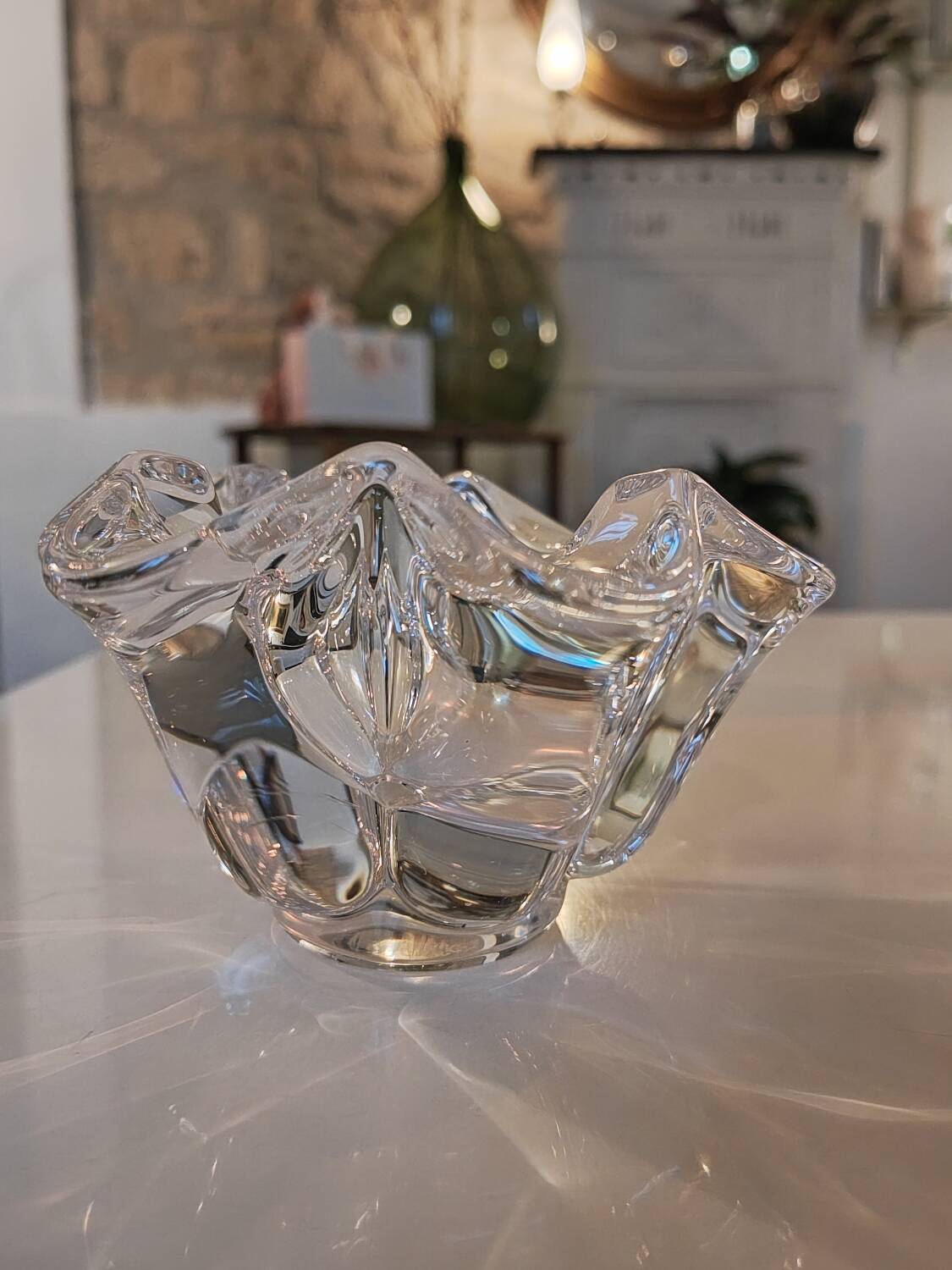 Vannes crystal bowl