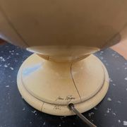 Lamp Jean Roger - Paris 1981 - ivory ceramic - signed