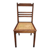 Living room chair with canning seat