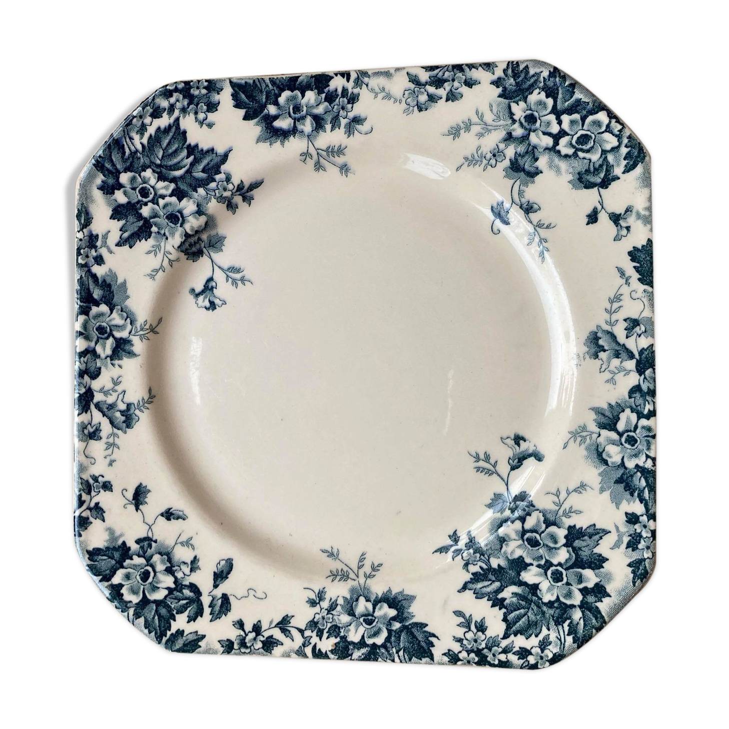 Assiette Terre de Fer Saint-Amand & Hamage modèle Marie-Louise