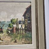 Vaniscotte: oil painting on canvas / view of the North coast