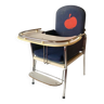 Chaise haute pour enfant vintage - décor pomme rouge
