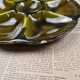 Vintage oyster service Gien – 6 plates, serving dish, ramekin and small bowl