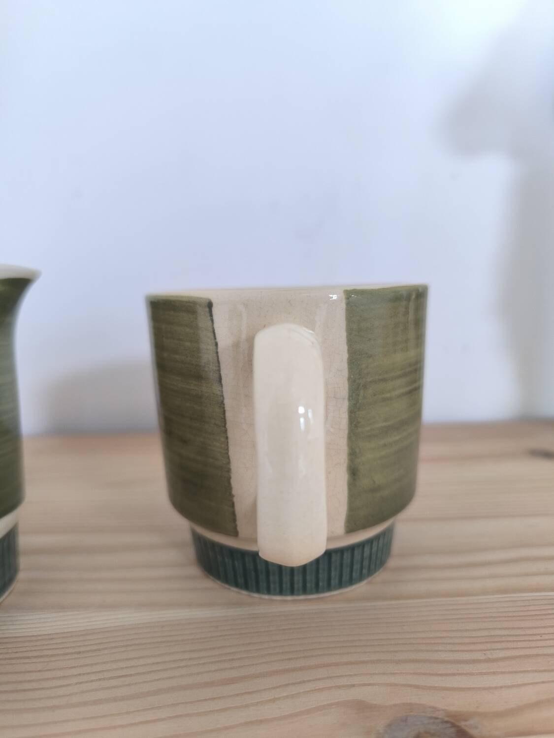 Japanese earthenware coffee service