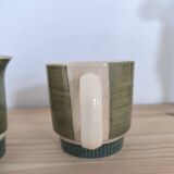 Japanese earthenware coffee service