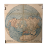 Map of the world map old communication in the northern hemisphere