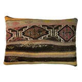 Vintage turkish handmade kilim cushion cover