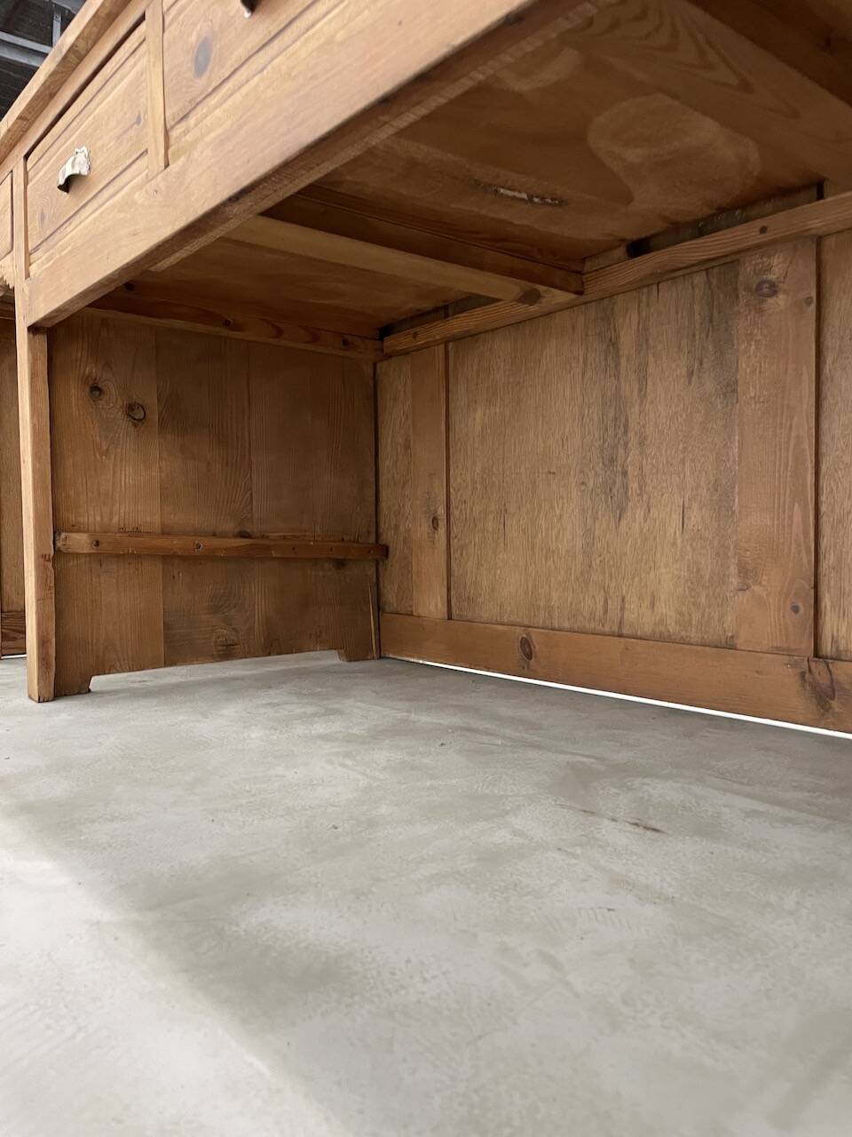 2m central island pine counter