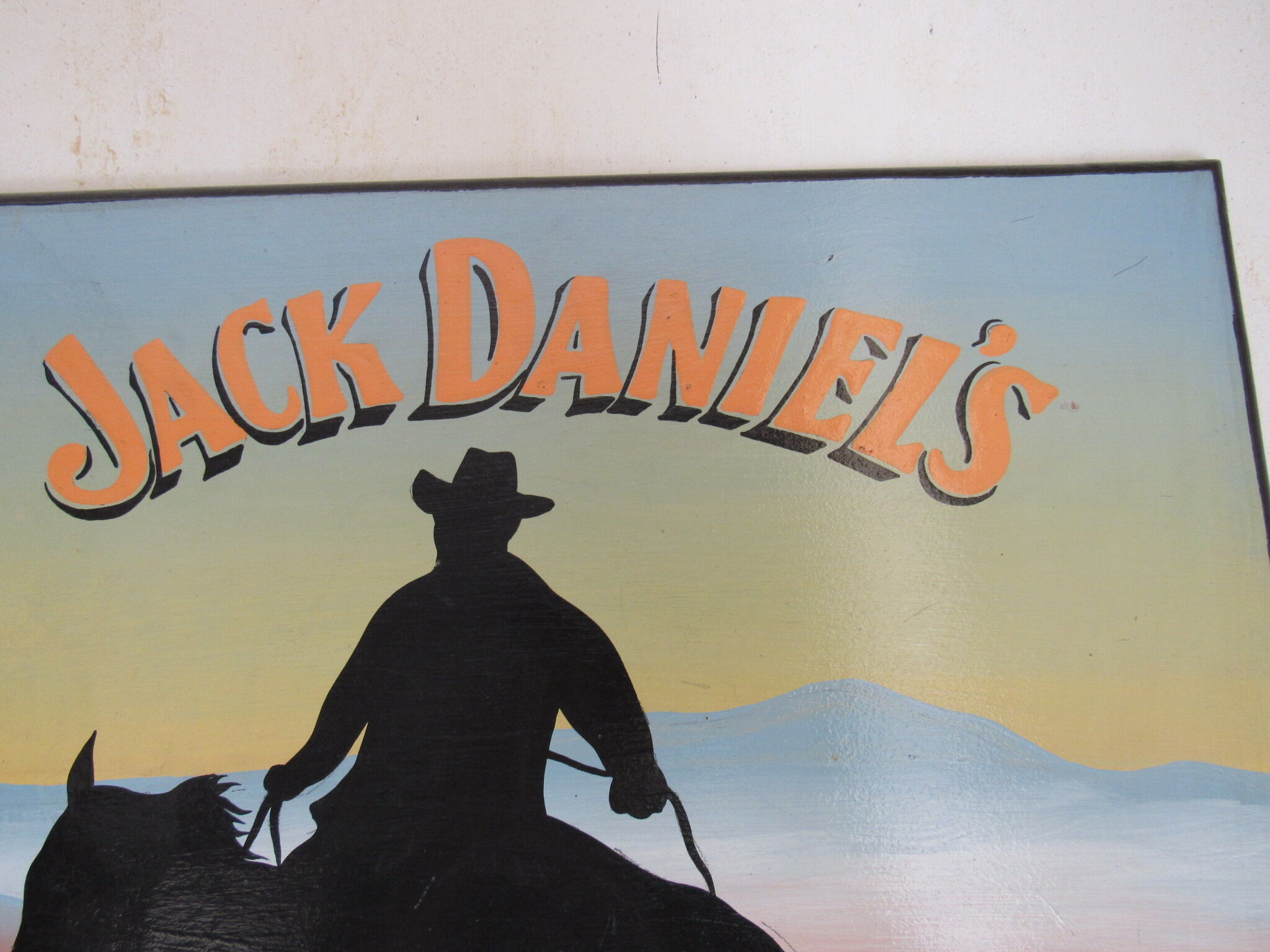 Joli miroir de bar Whisky JACK DANIEL'S enseigne / TBE / Envoi hyper