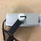 Clip spotlight wall lamps osram aluminum gold square space age 60