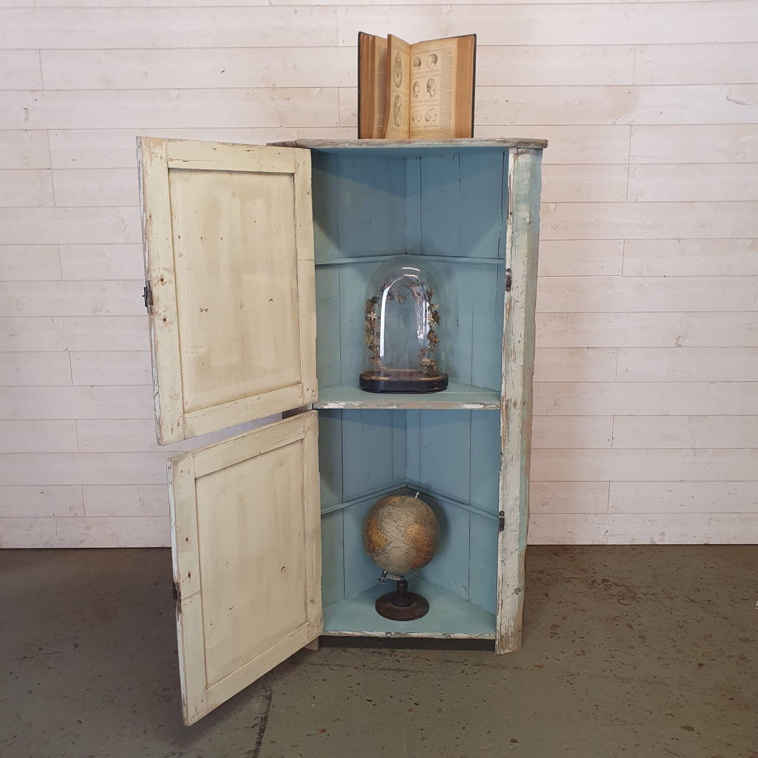 Patinated cabinet