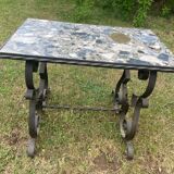 Wrought iron coffee table