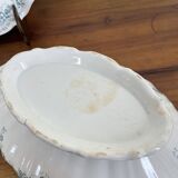 Plat couvert, légumier en faïence de Maastricht modèle Clara