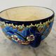 Large antique earthenware cup LONGWY