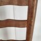 Pair of straw armchairs early twentieth vintage