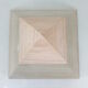 Italian Travertine Pyramid Coffee Table, 1980s