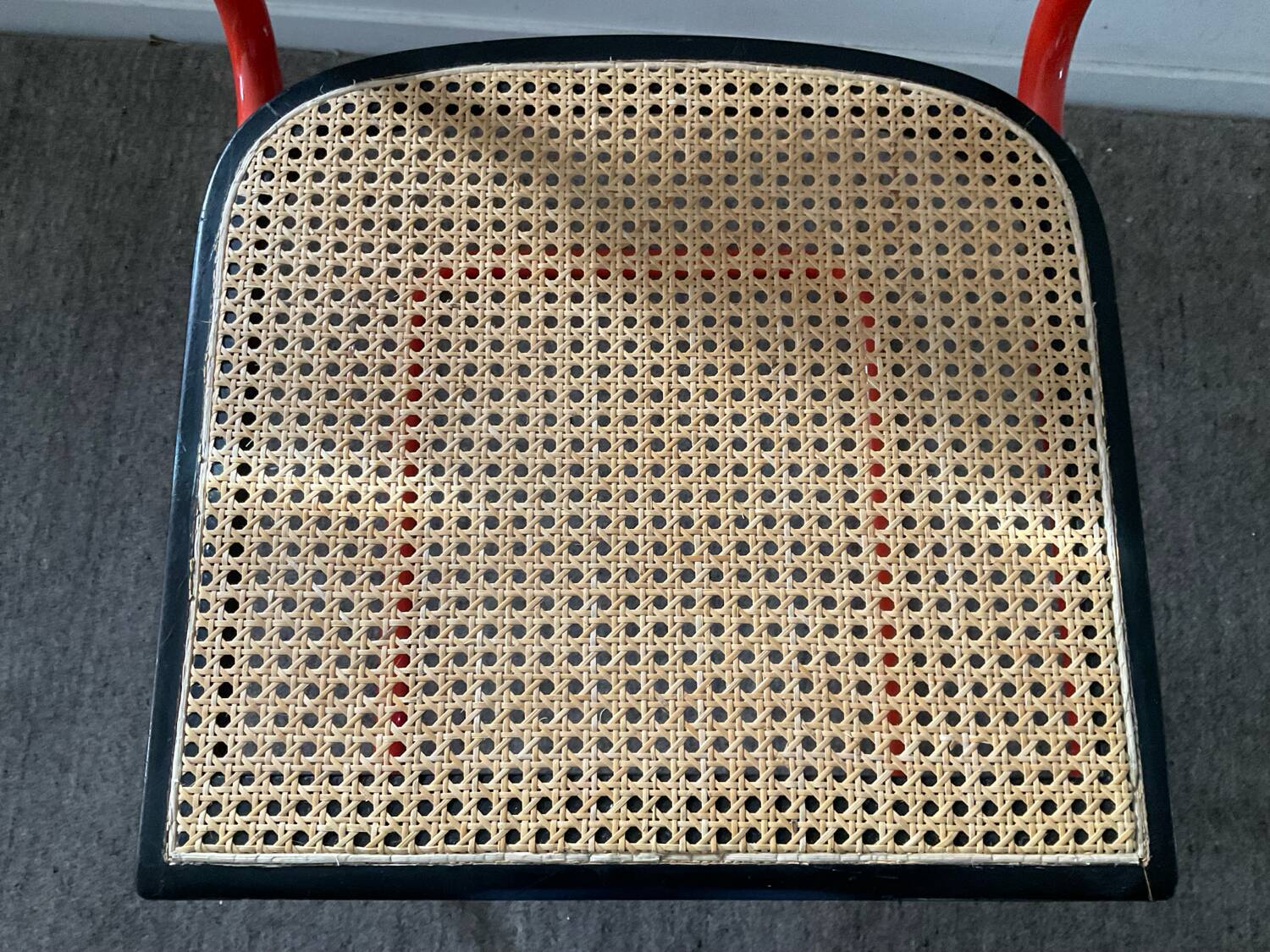 Vintage Cesca B32 chair in the style of Marcel Breuer