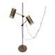 Brutalist Copper Floor Lamp by Holm Sørensen, Denmark 1960s