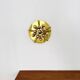 Set of 2 Amazing Golden Sputnik Wall or Flush Lamps by Cosack