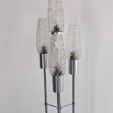 4-light staircase floor lamp from the 60s/70s
