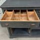 Large patinated trade furniture (renovated)