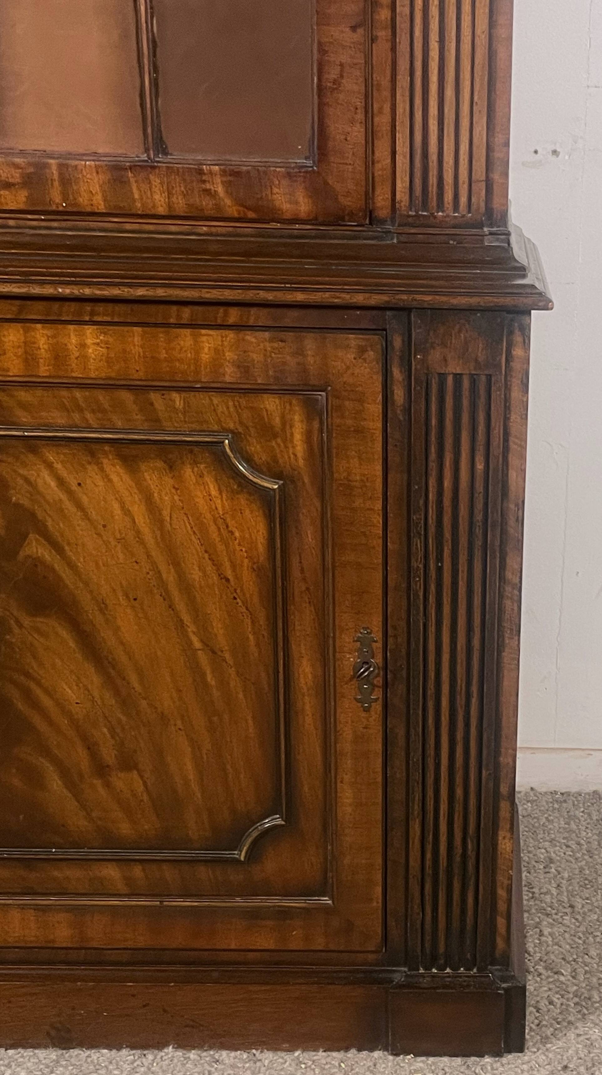 early 19th century mahogany bookcase
