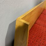 Mid-century folding sofa bed by Drevotvar, 1970s, Czechoslovakia