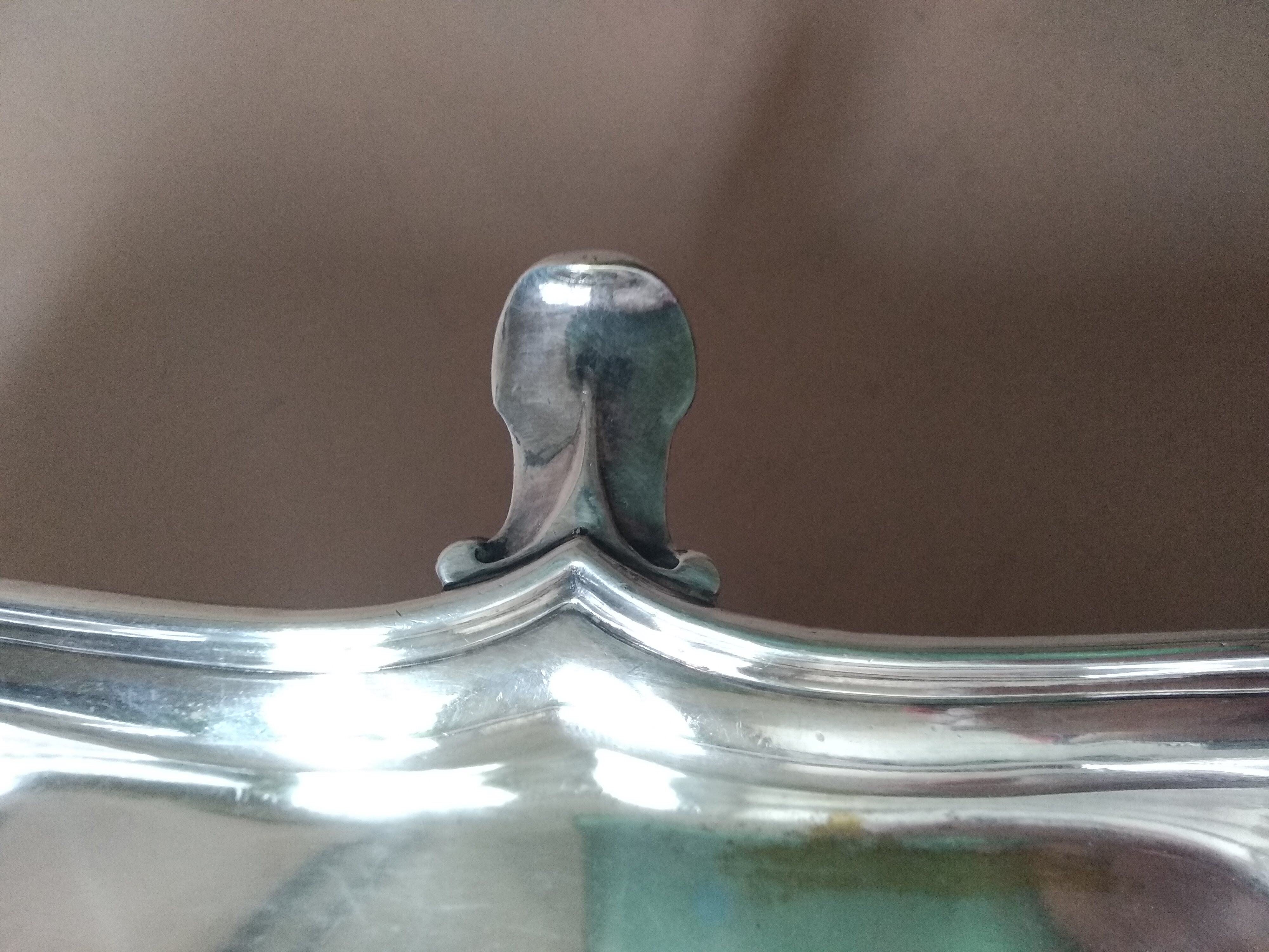 Christofle crumb collection in silver metal