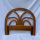 Rattan headboard