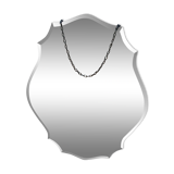 Bevelled mirror  30x60cm