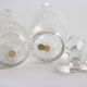 Set of baccarat oil and winery